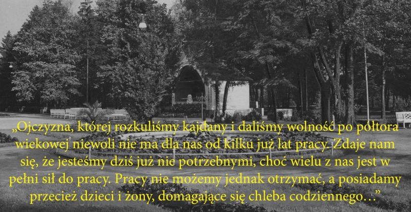 Czarna flaga głodu w Solankach