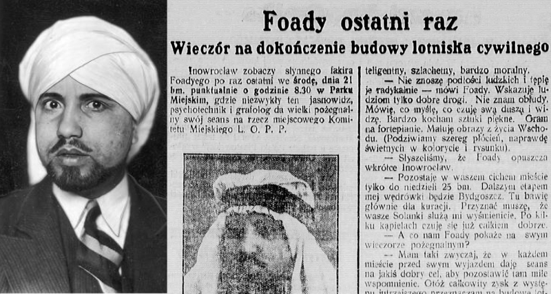 Fakir na kuracji w Solankach. Królowi Anglii przepowiedział zapalenie płuc